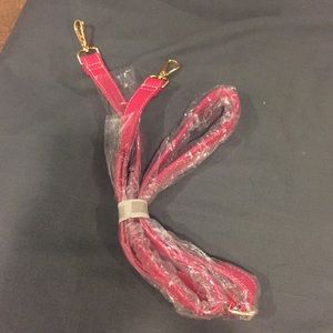 Hot pink purse strap